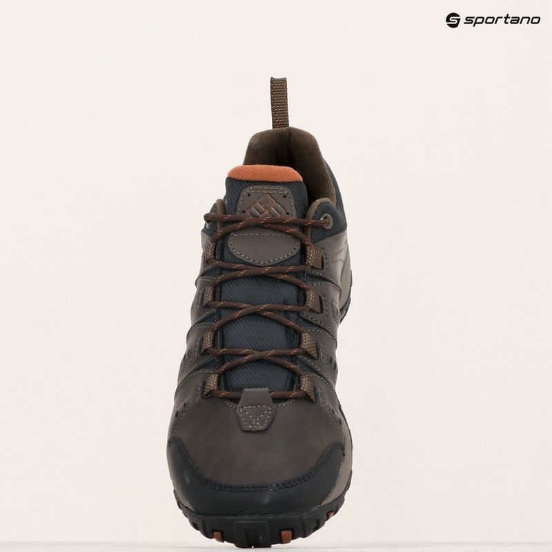 Черевики трекінгові чоловічі Columbia Woodburn II Waterproof cordovan/ cinnamon 17