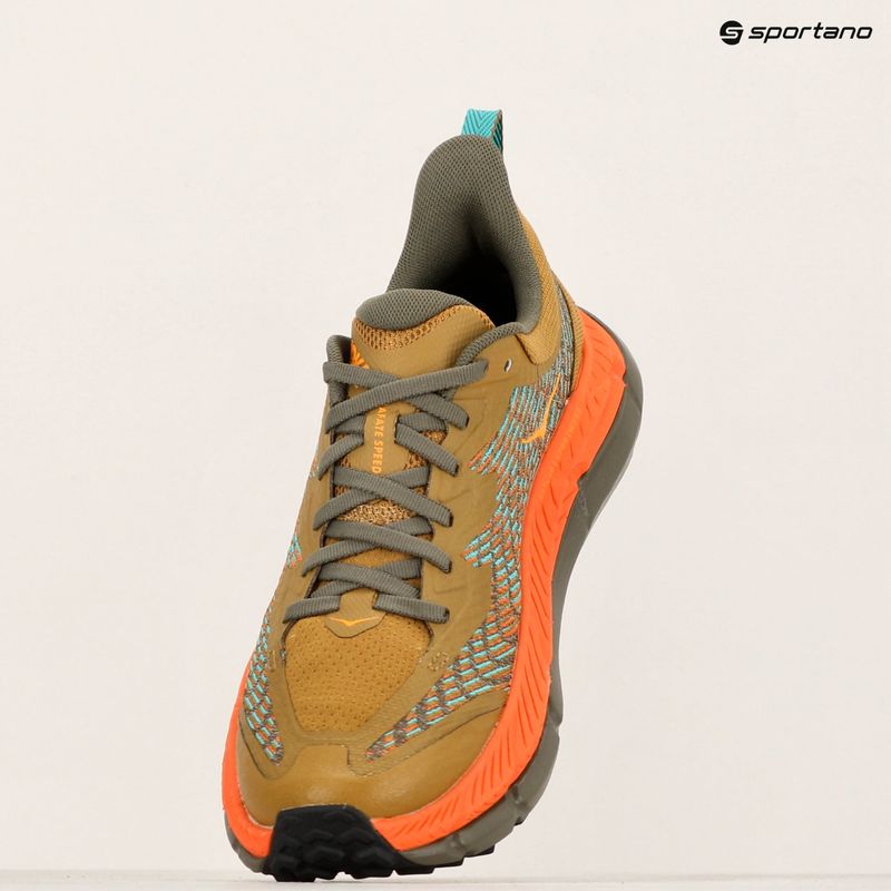 Кросівки для бігу чоловічі HOKA Mafate Speed 4 antique olive/squash 10