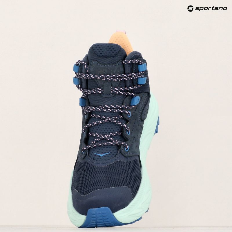 Черевики туристичні жіночі HOKA Anacapa 2 Mid GTX varsity navy/aqua breeze 17