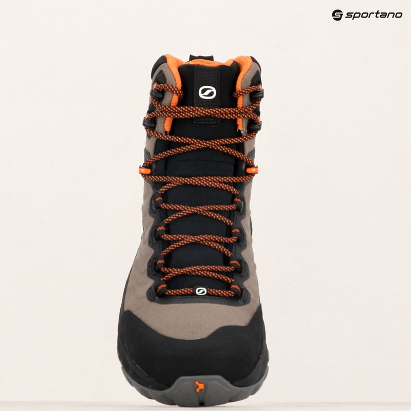 Чоловічі трекінгові черевики SCARPA Rush TRK LT GTX грязь/вигорілий помаранчевий 9