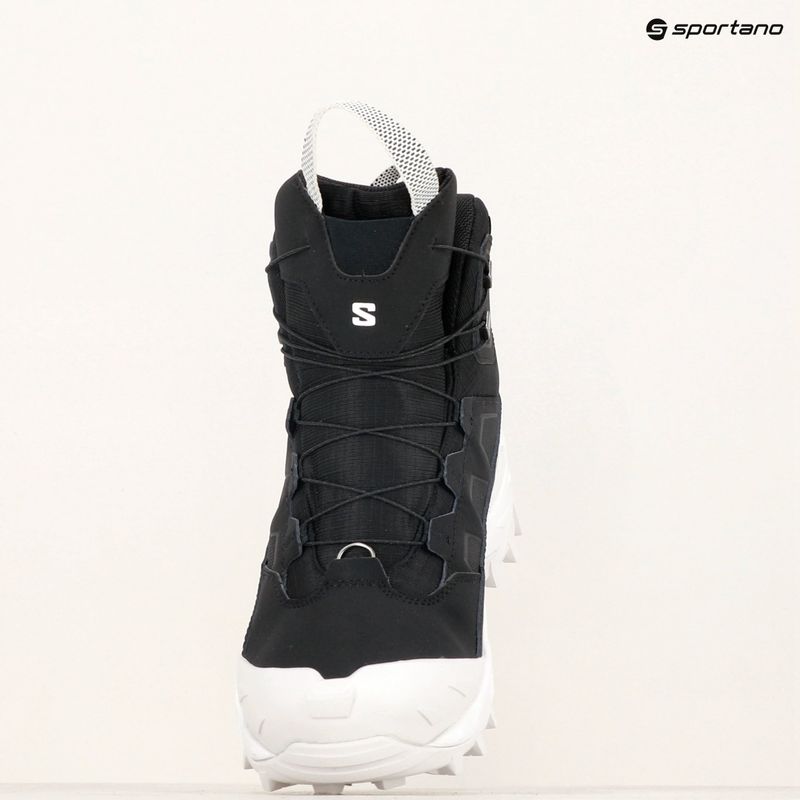 Черевики трекінгові чоловічі Salomon Crossrak Powder WP black/black/white 21