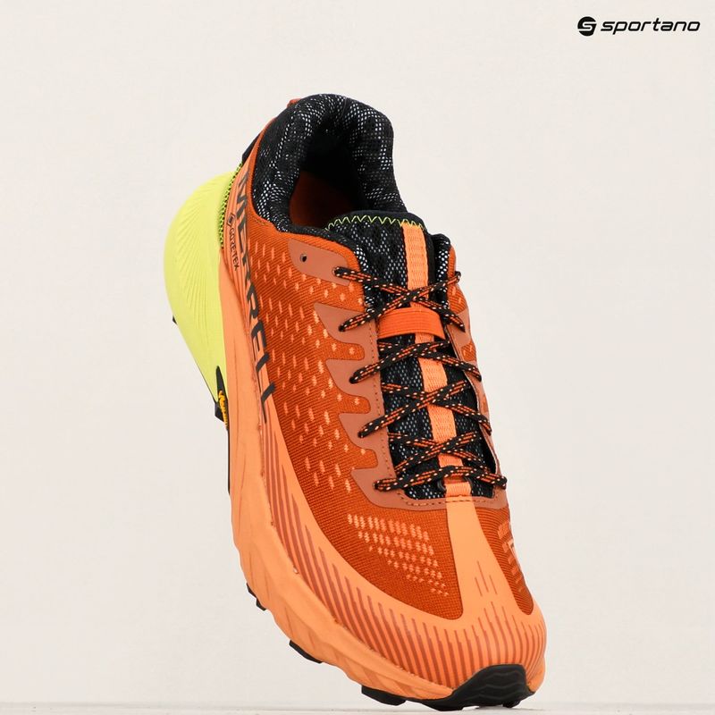 Чоловічі кросівки Merrell Agility Peak 5 Gtx глина / диня 14