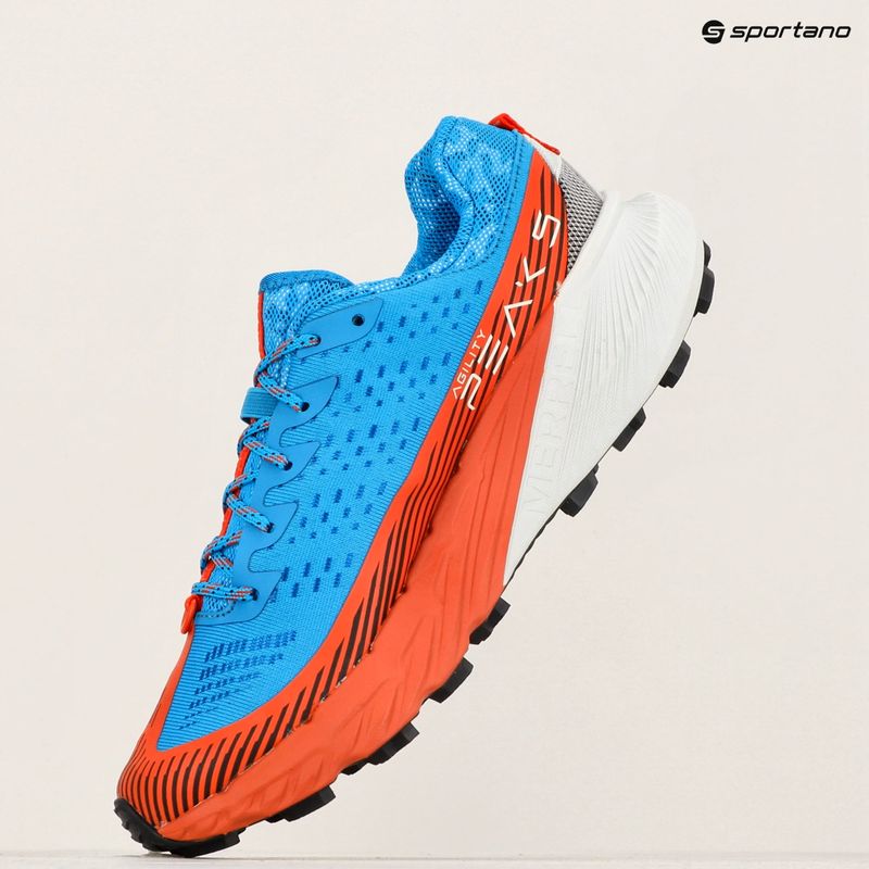 Чоловічі кросівки Merrell Agility Peak 5 tahoe / cloud 15