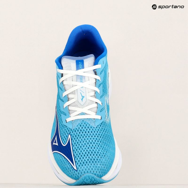 Кросівки для бігу чоловічі Mizuno Wave Rebellion Flash 2 river blue/ mugen blue/white 11