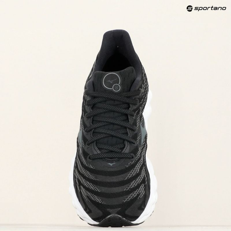 Кросівки для бігу чоловічі Mizuno Wave Sky 8 black/metallic gray/white 11