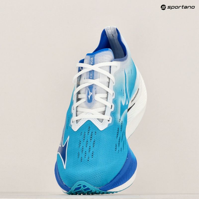 Кросівки для бігу чоловічі Mizuno Wave Rebellion Pro 2 river blue/mugen blue/white 14