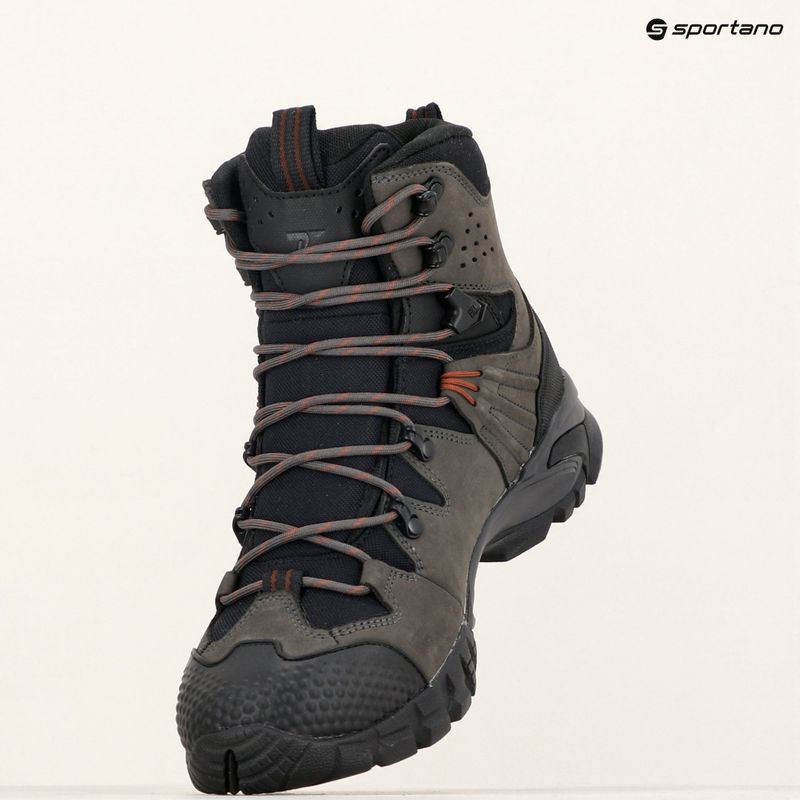Черевики трекінгові чоловічі Columbia Geoterra Outdry LTR black/ spice 22