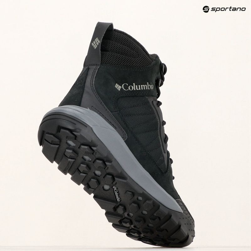 Черевики чоловічі Columbia Portlander Boot Ohi black/ ti grey steel 18
