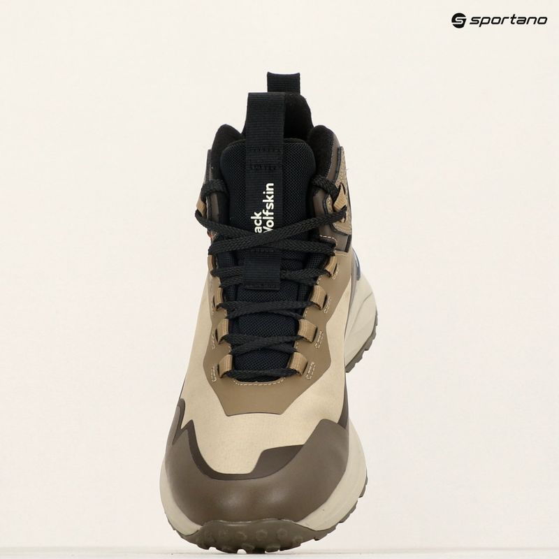 Черевики трекінгові чоловічі Jack Wolfskin Dromoventure Wt Texapore Mid cold coffe 11