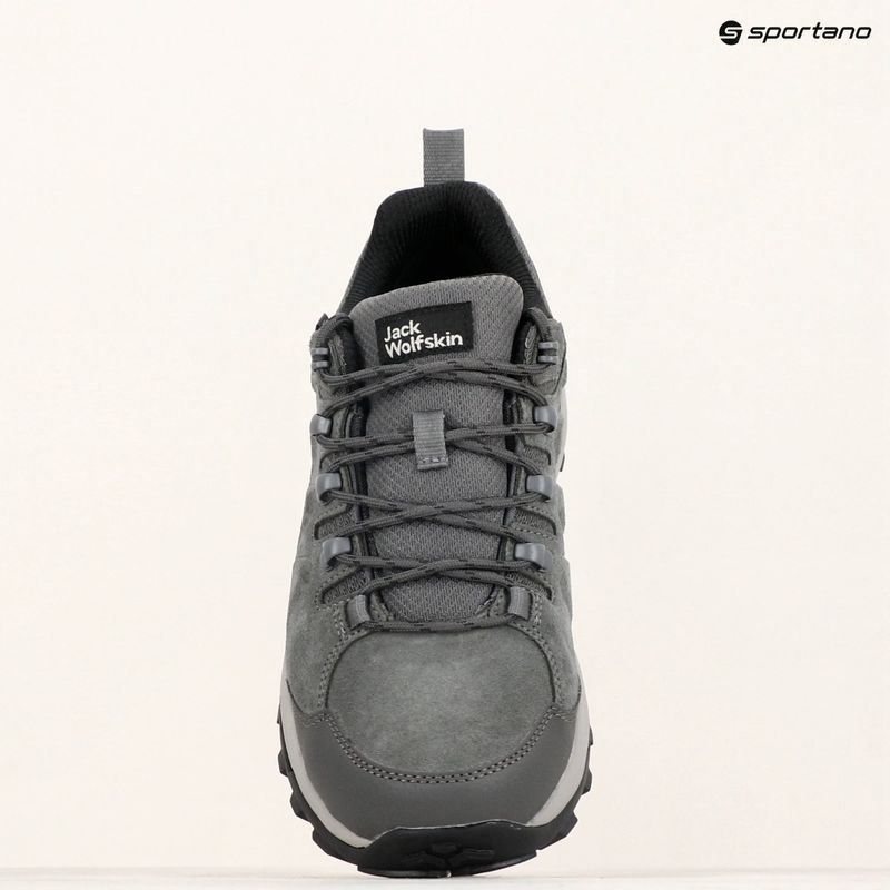 Черевики трекінгові чоловічі Jack Wolfskin Refugio Texapore Low slate 10