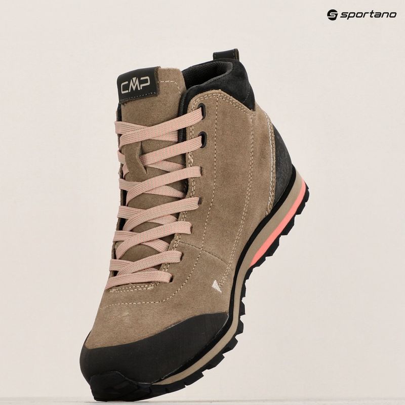 Черевики трекінгові жіночі CMP Elettra Mid sand / pesca 15