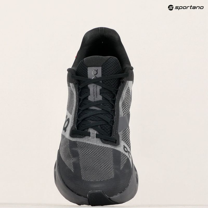 Кросівки для бігу чоловічі On Cloudsurfer Next black/eclipse 9