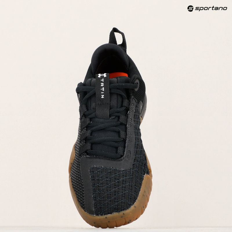 Жіночі кросівки Under Armour TriBase Reign 6 чорний/антрацит/сріблястий металік 15