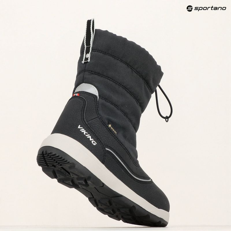 Дитячі снігоступи Viking Footwear Toasty Pull-On Warm GTX чорні 16