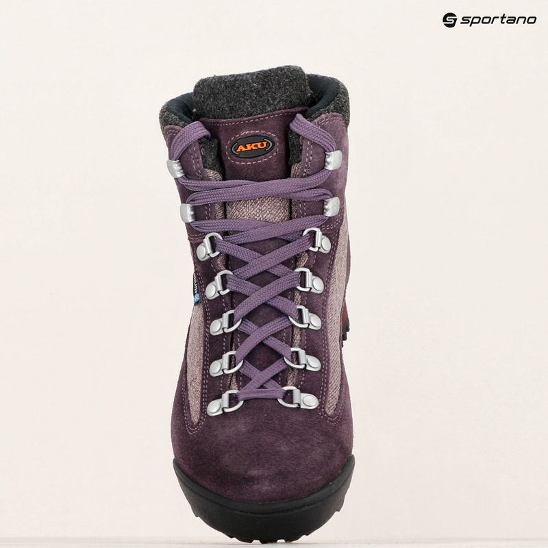 Жіночі трекінгові черевики AKU Ultra Light Warm GTX фіолетовий/антрацит 15