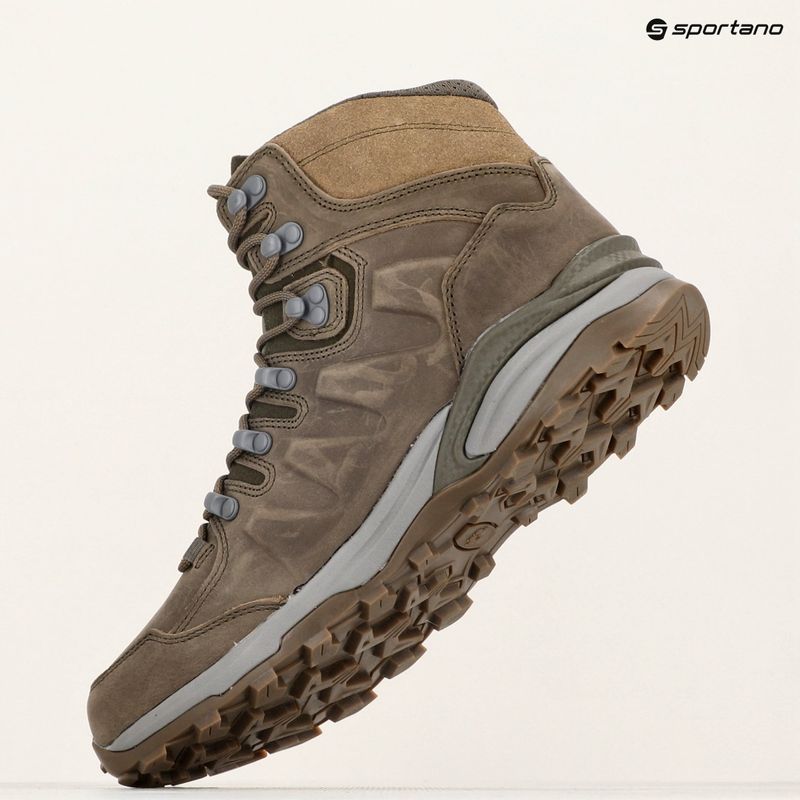 Черевики трекінгові чоловічі Jack Wolfskin Refugio Prime Texapore Mid cold coffe 19