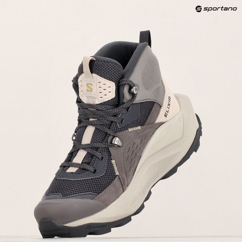 Жіночі туристичні черевики Salomon Elixir Mid GTX nine iron/shark/silver cloud 16