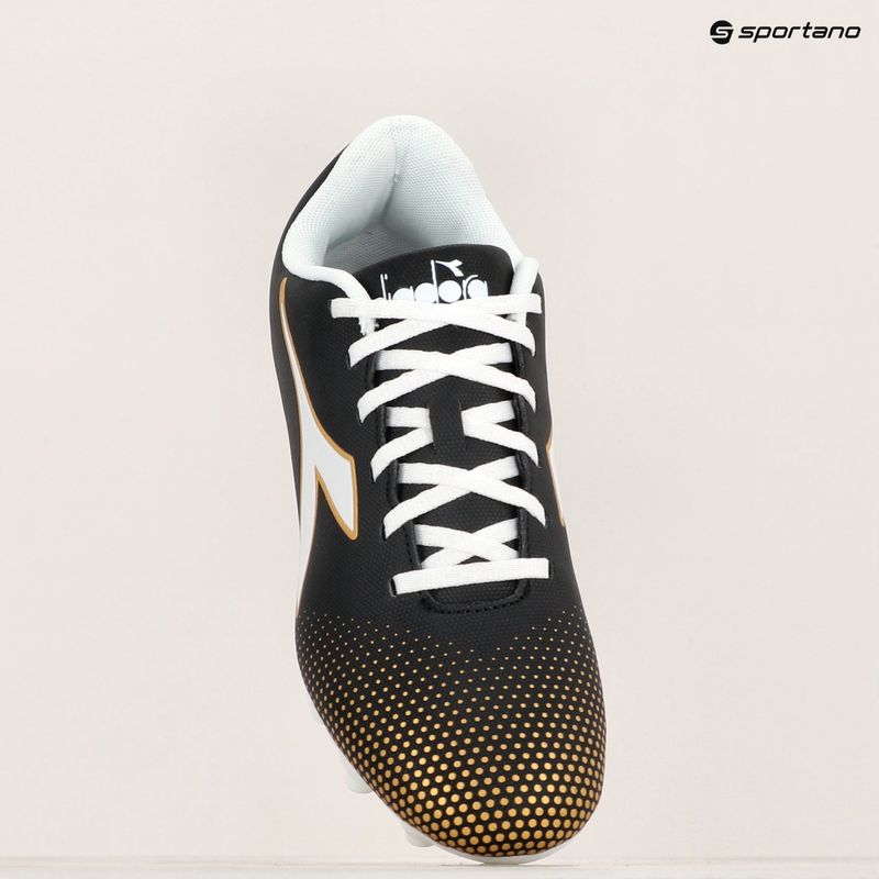Кросівки футбольні чоловічі Diadora Pichichi 7 MG14 blavk/white/gold 15