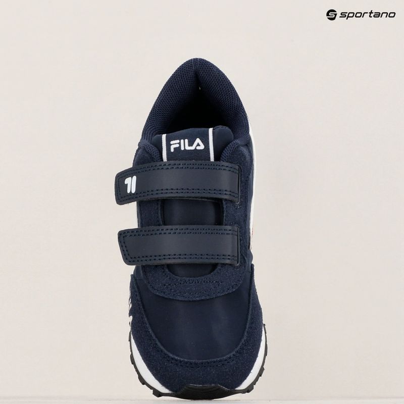 FILA Orbit Revolution дитячі кросівки на липучках fila navy 9