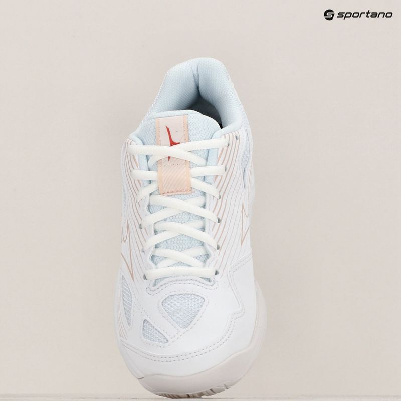 Кросівки волейбольні Mizuno Cyclone Speed 4 white/aleutian/cloud pink 12