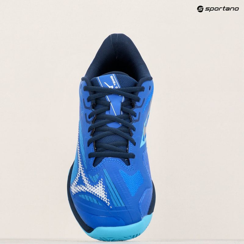 Кросівки для тенісу чоловічі Mizuno Wave Exceed Light 2 AC mugen blue/white/river blue 11