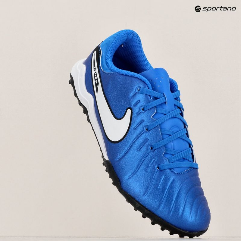 Кросівки футбольні дитячі Nike Tiempo Legend 10 Academy TF soar/white 9