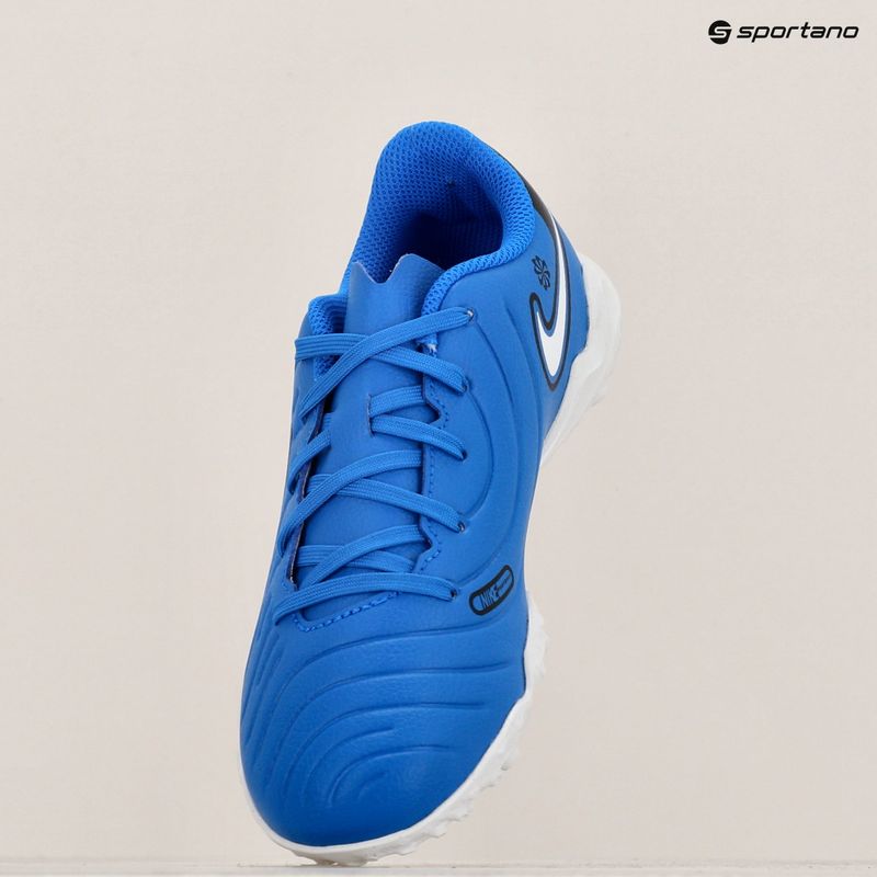 Кросівки футбольні дитячі Nike Tiempo Legend 10 Club TF soar/white 9