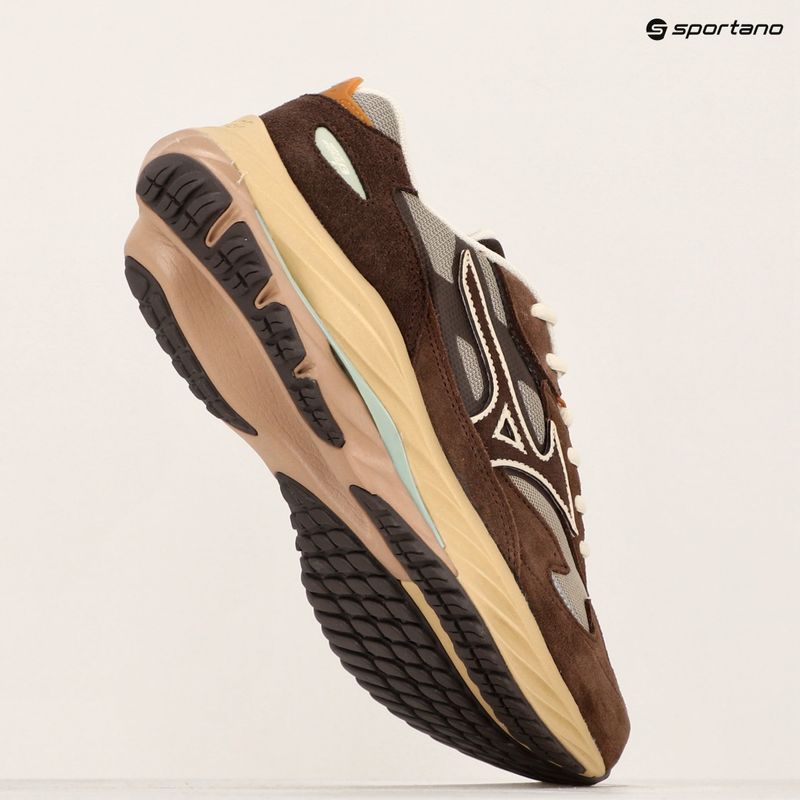 Кросівки Mizuno Wave Rider Βeta vintage khaki/summer sand/chicory coffee 16