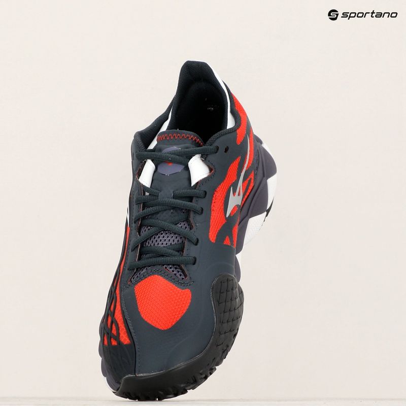 Кросівки для паделю чоловічі Mizuno Wave Enforce Tour Padel graystone/white/salsa 11
