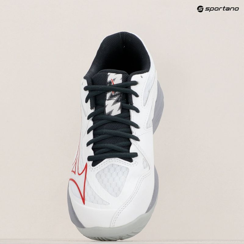 Кросівки волейбольні чоловічі Mizuno Thunder Blade з white/salsa/black 9