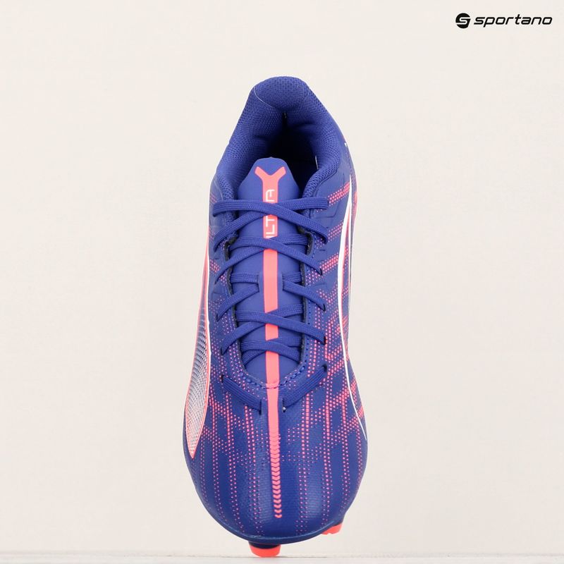 Кросівки футбольні PUMA Ultra 5 Play FG/AG lapis lazuli/puma white/sunset gloe 16