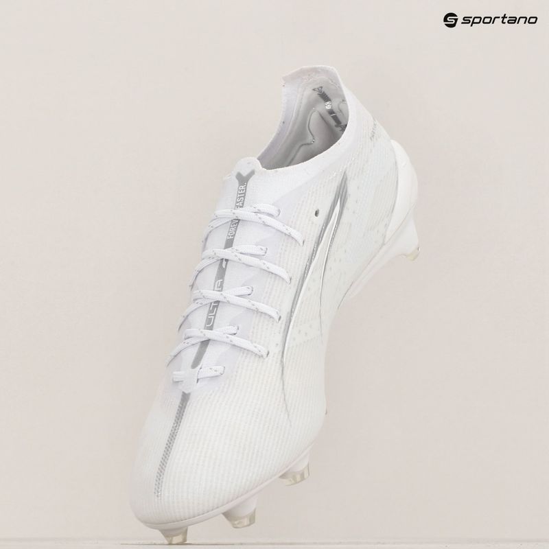 Кросівки футбольні PUMA Ultra 5 Ultimate FG puma white/puma white 15