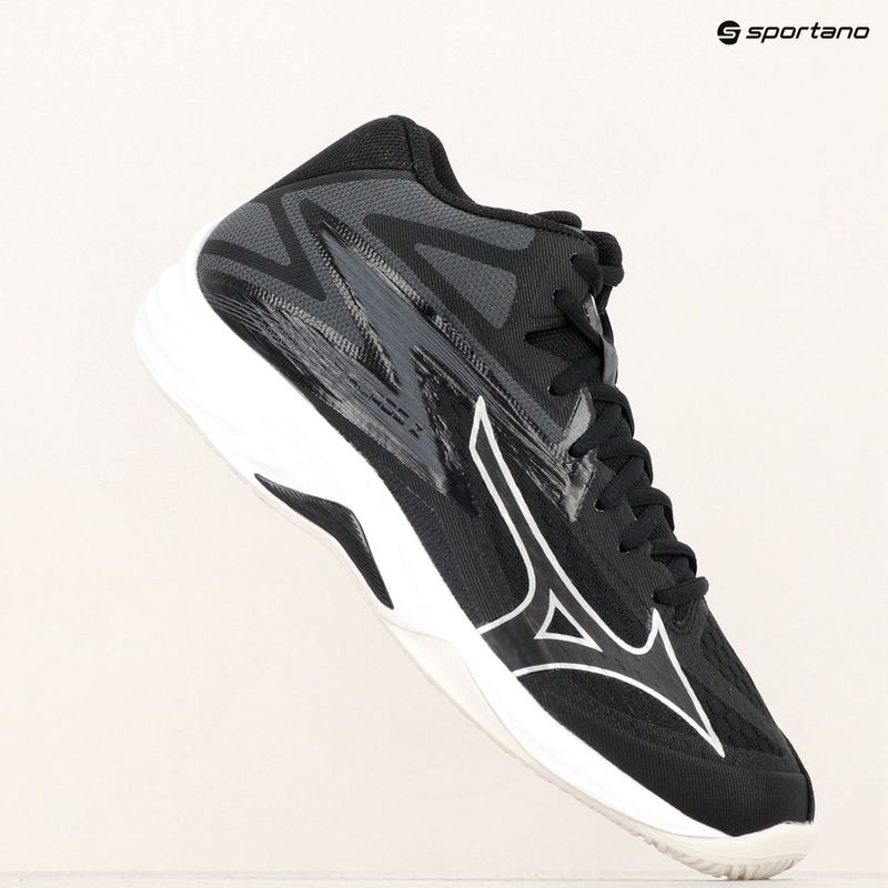 Кросівки для волейболу Mizuno Thunder Blade Z Mid black/silver 12