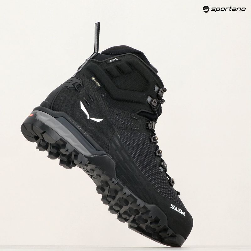 Черевики трекінгові чоловічі Salewa Ortles Edge Mid GTX black/ black 16