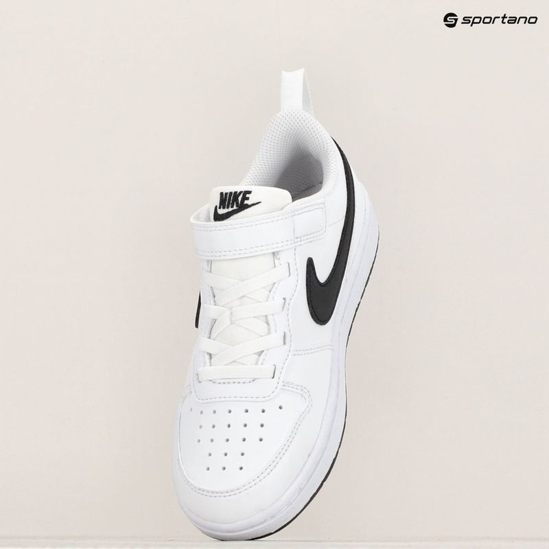 Кросівки дитячі Nike Court Borough Low Recraft white/black 8