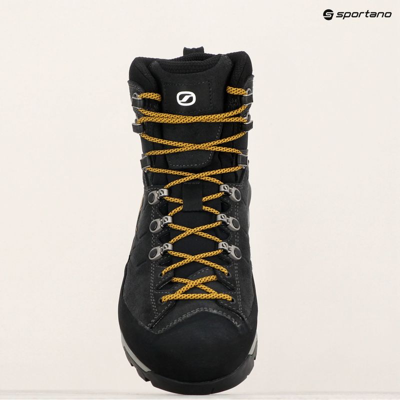 Чоловічі трекінгові черевики SCARPA Mescalito TRK GTX темний антрацит/гірчиця 16