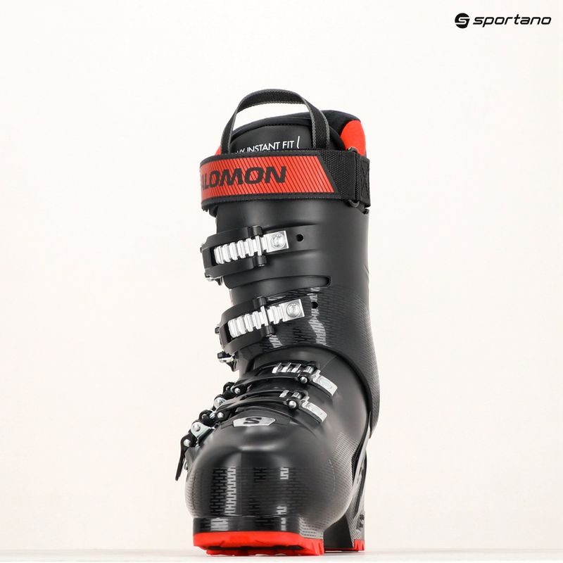 Черевики лижні чоловічі Salomon Select HV 90 GW black/red/beluga 7