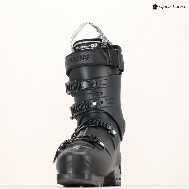 Черевики лижні жіночі Salomon S/Pro Supra 90 W GW black/light bronze met./black 7