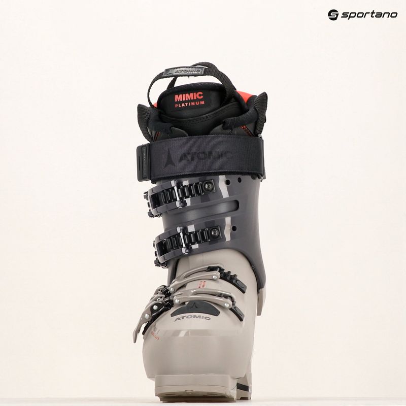 Чоловічі гірськолижні черевики Atomic Hawks Prime 120 S GW цементні/не фіолетові/червоні 7