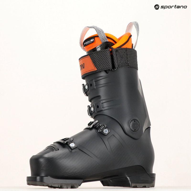 Черевики лижні чоловічі Salomon S/Pro Supra 110 GW black/dark grey met./orange tiger 7