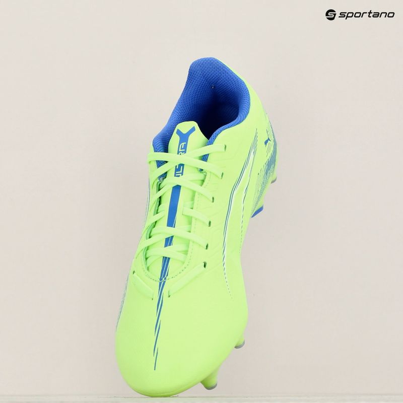 Кросівки футбольні PUMA Ultra 5 Play MxSG fizzy apple/puma white 9