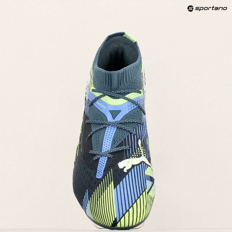 Футбольні бутси PUMA Future 7 Ultimate Low FG/AG сіре небо / білі футбольні бутси PUMA Future 7 Ultimate Low FG/AG сіре небо / білі футбольні бутси 9