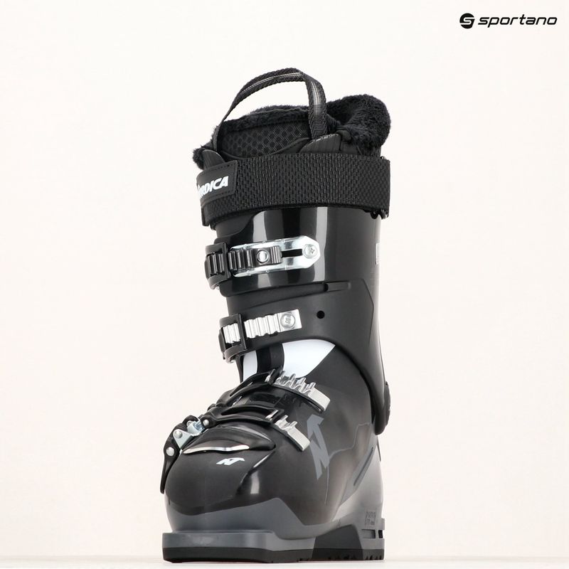 Жіночі гірськолижні черевики Nordica Sportmachine 3 LX W 75 чорні/антрацит/білі 7