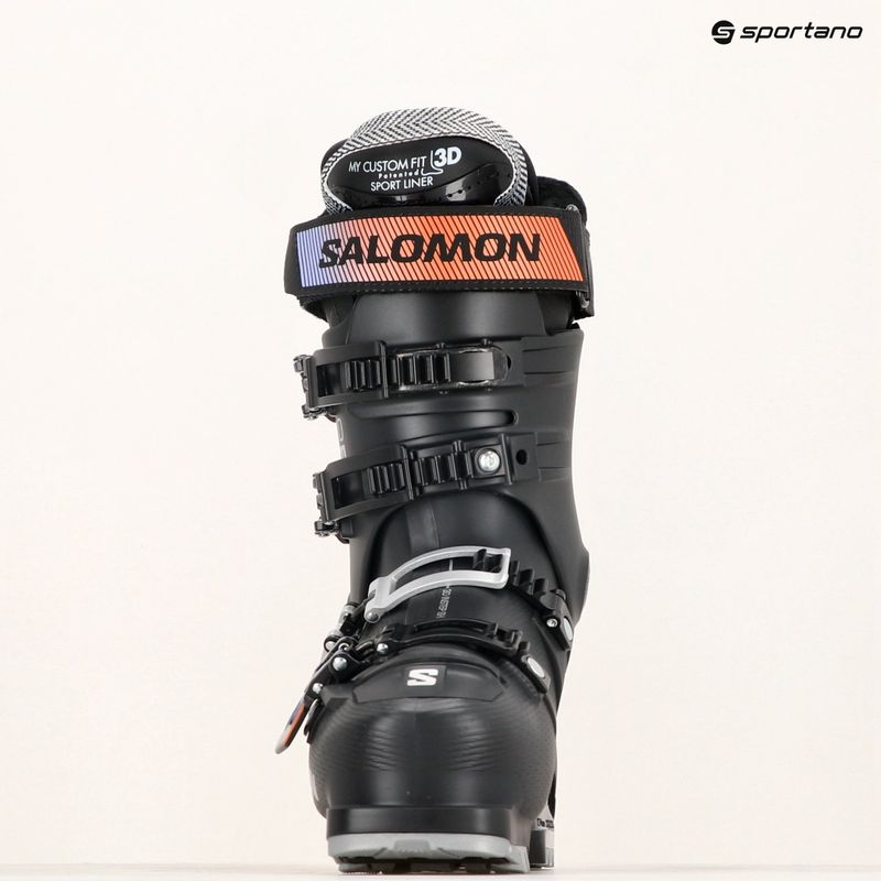 Черевики лижні жіночі Salomon S/Pro Alpha 80 W GW black/black 7