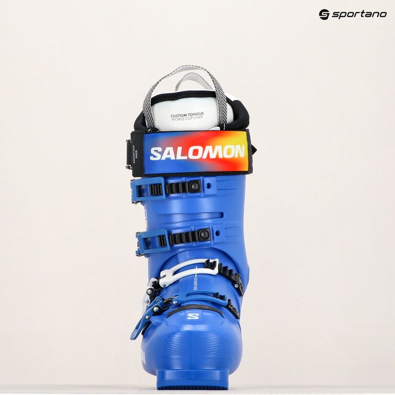 Черевики лижні чоловічі Salomon S/Pro Race 140 race blue/white/process blue 14