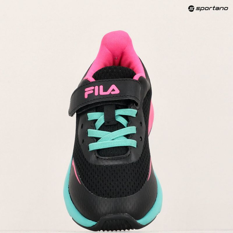 Дитячі кросівки FILA Crusher V чорні / рожеві glo 8