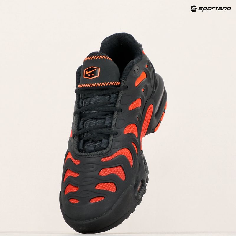 Кросівки чоловічі Nike Air Max Plus Drift off noir/black/dragon red/hyper crimson 9