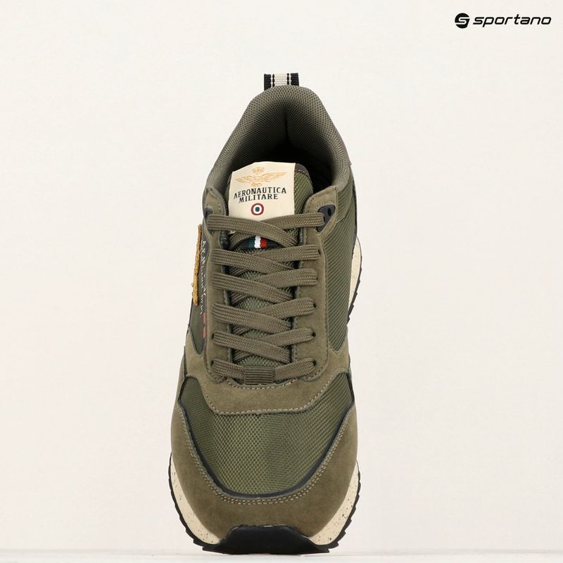 Кросівки чоловічі Aeronautica Militare SC288CT3379 dark brown/black 9