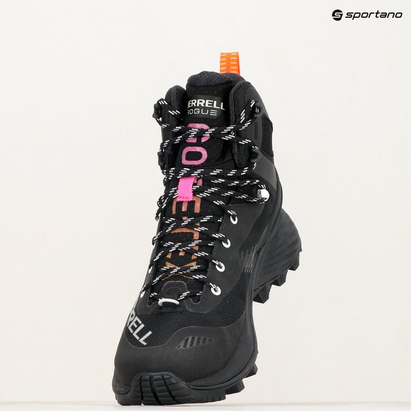 Черевики туристичні чоловічі Merrell Rogue Hiker Mid GTX black 9