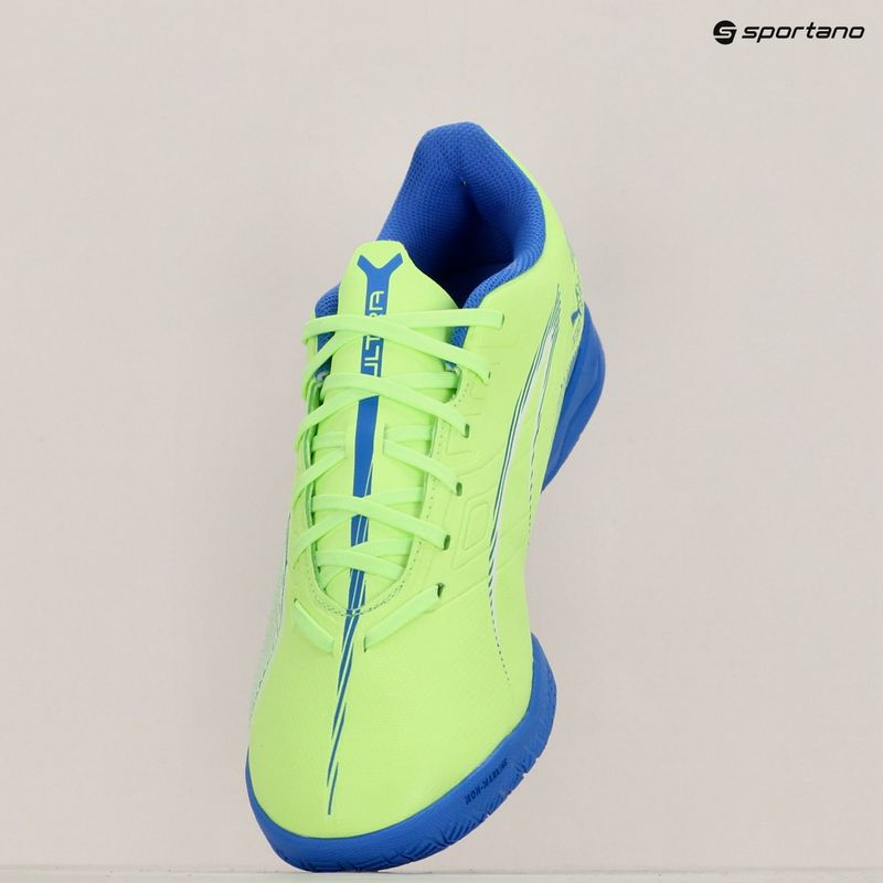 Кросівки футбольні PUMA Ultra 5 Play IT fizzy apple/puma white 8